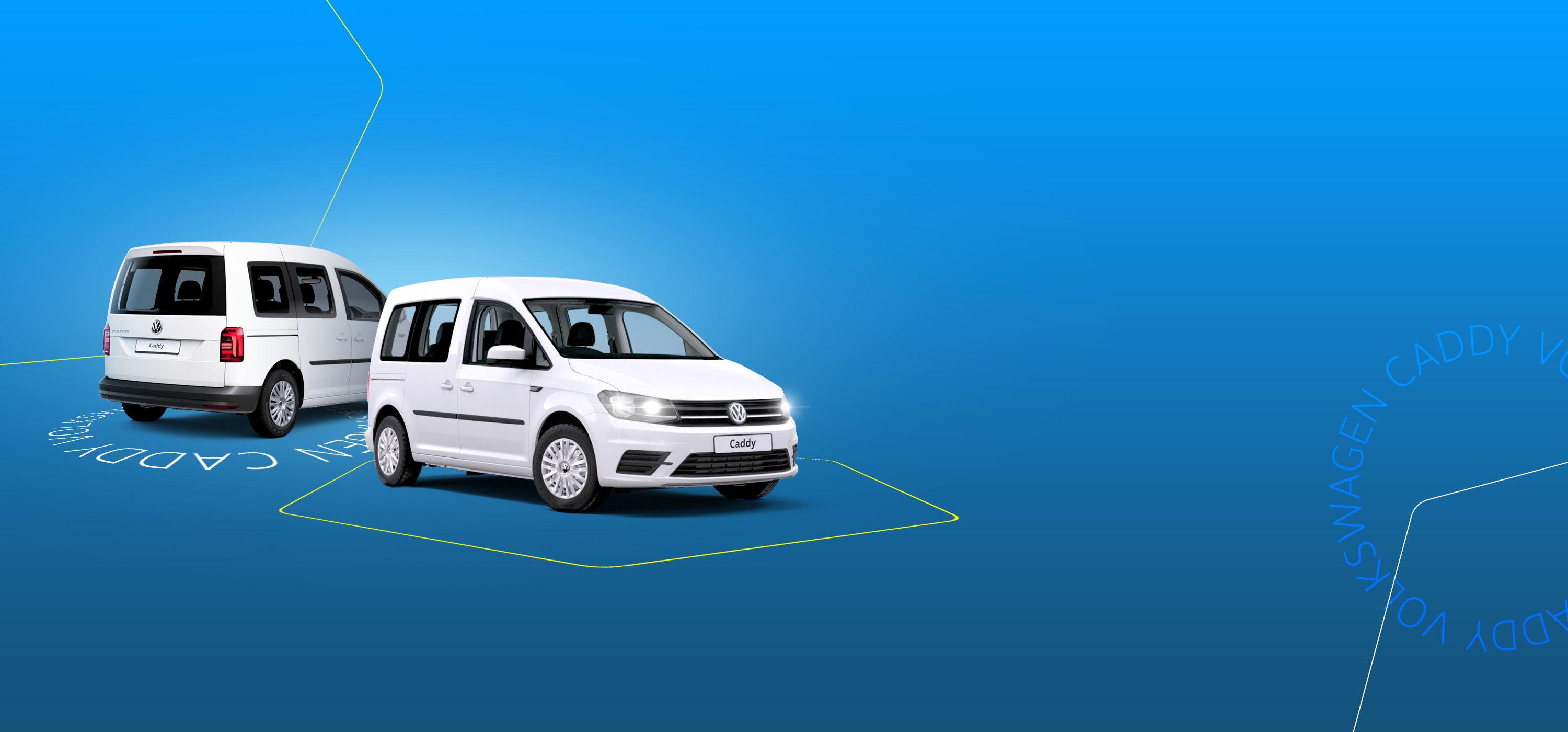 Новый Volkswagen Caddy <br>в лизинг от 0,01%